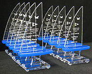 Acrylic Sailboat Trophies